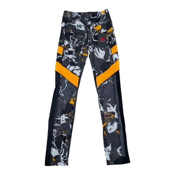 NWT New Balance (XS) Isaac Mizrahi Live! Printed Leggings - Picture 1 of 8